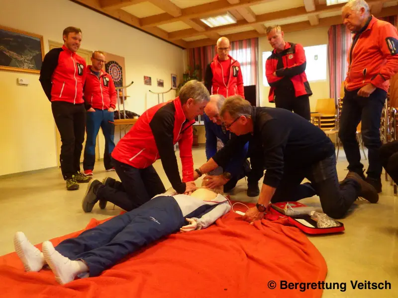 23.11.2019 – Sesselliftbergeübung und Erste Hilfe Rezertifizierung