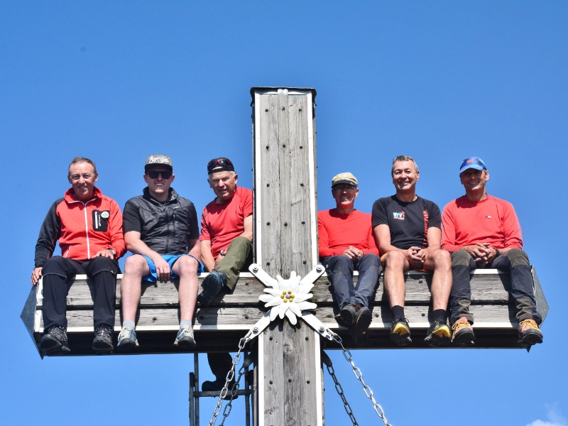 06.09.2018 – Renovierung Gipfelkreuz Hohe Veitsch